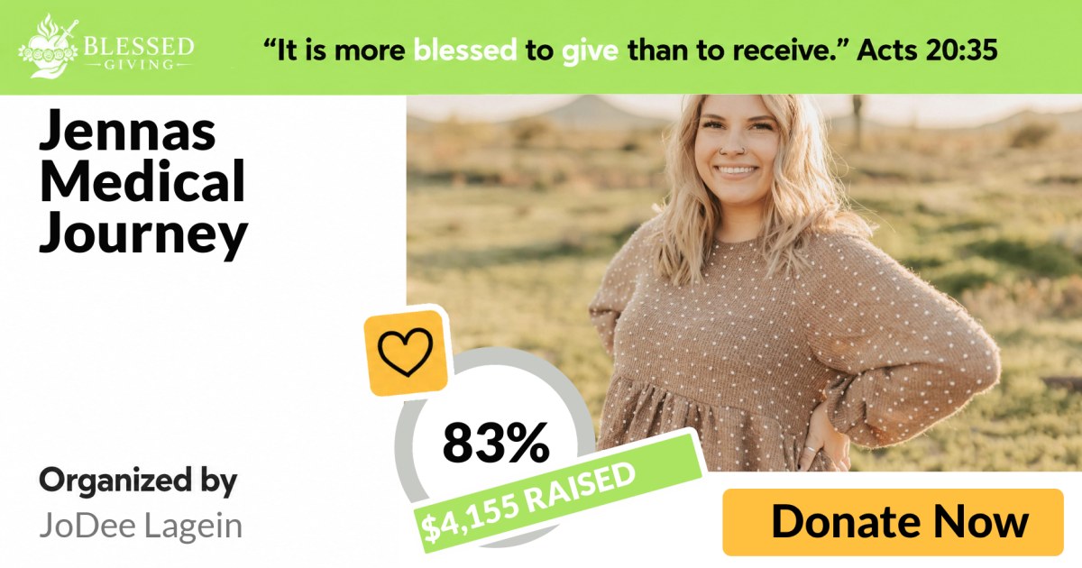 Share image for Jennas Medical Journey